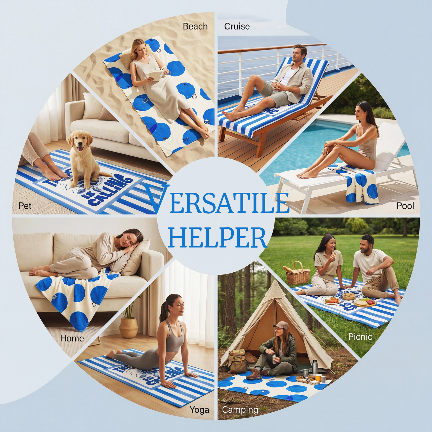 Beaqlio Microfiber Beach Towel Oversized, 71*36'' Cruise Quick Dry XL Beach Towels for Cruise Pool Yoga Gym Vacation Gift, Lightweight Absorbent Sandproof Large Beach Essentials, Sea Turtle